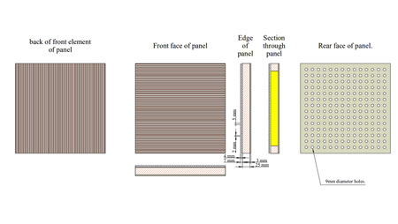 acoustic grooved